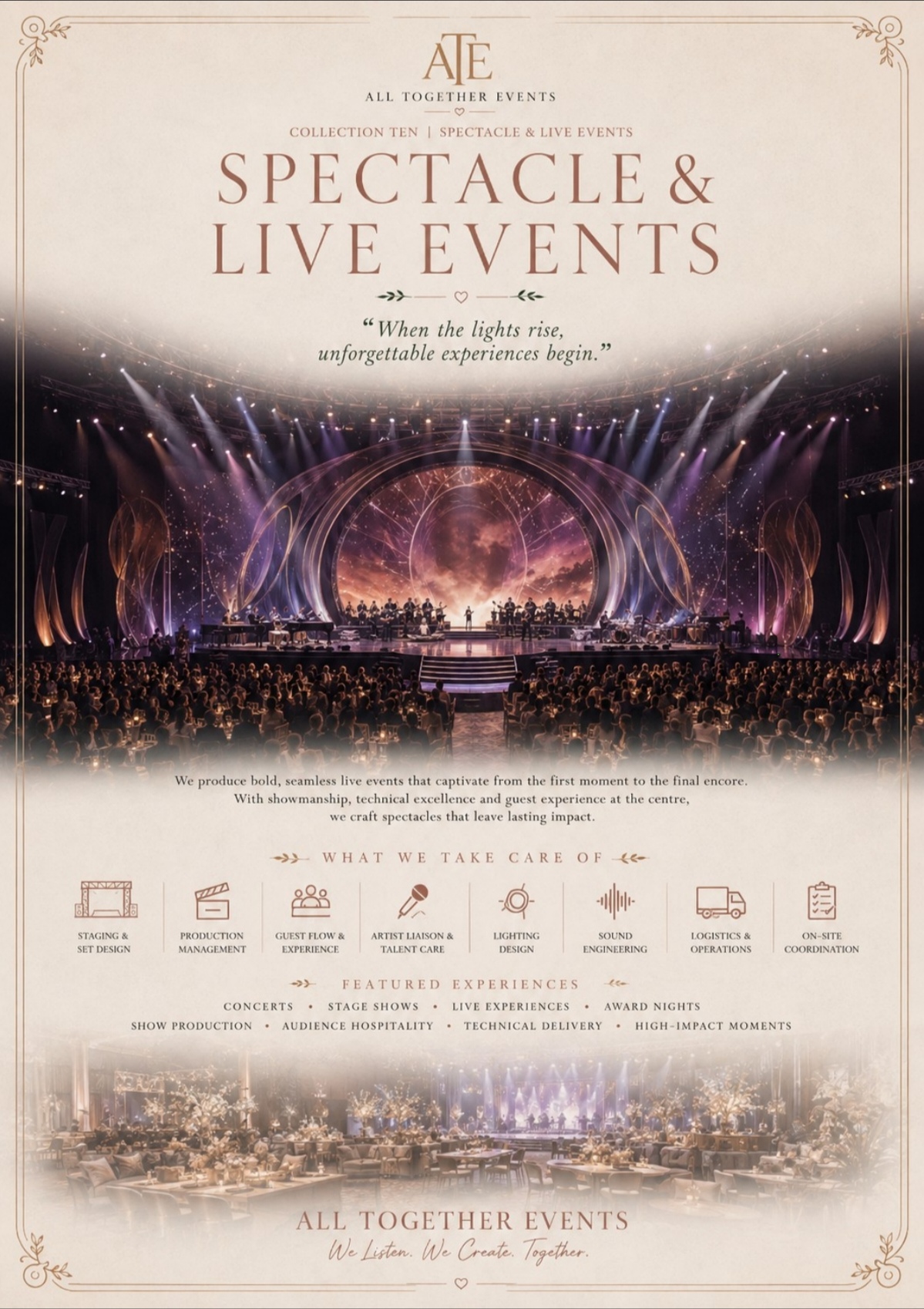 Spectacle & Live Events collection cover